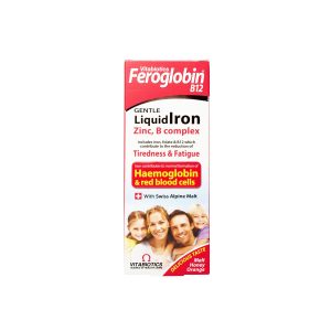 شربت فروگلوبین ب12 جنتل لیکویید ایرون ویتابیوتیکس 200 میلی لیتر جلوگیری از ایجاد کم خونی