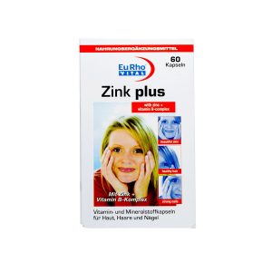 کپسول-زینک-پلاس-5-میلی-گرم-یوروویتال-حفظ-سلامت-پوست،-مو،-ناخن-و-سیستم-ایمنی