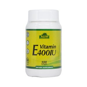 سافت ژل ویتامین E 400 آلفا ویتامینز 100 عدد