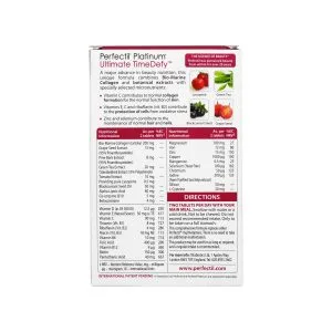 قرص پرفکتیل پلاتینوم ویتابیوتیکس | 60 عدد | مولتی ویتامین پوست مو و ناخن