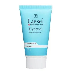 کرم مرطوب کننده پوست چرب هیدراسل T1 لایسل | 30 میل | رنگ بژ روشن