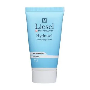 کرم مرطوب کننده پوست چرب هیدراسل T2 لایسل | 30 میل | رنگ بژ متوسط