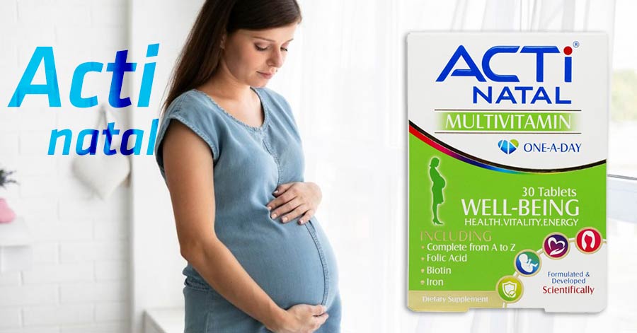 مولتی ویتامین بارداری قرص اکتی ناتالی لیبرتی سوئیس