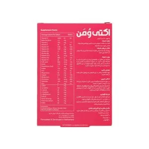 قرص اکتی وومن ابیان دارو | 30 عدد | مولتی ویتامین کامل مخصوص بانوان