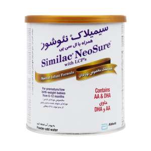 شیر خشک سیمیلاک نئوشور ابوت 370 گرم مناسب برای نوزادان نارس و کم وزن