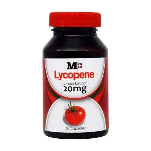 کپسول لیکوپن 20 میلی گرم ام پلاس 50 عدد