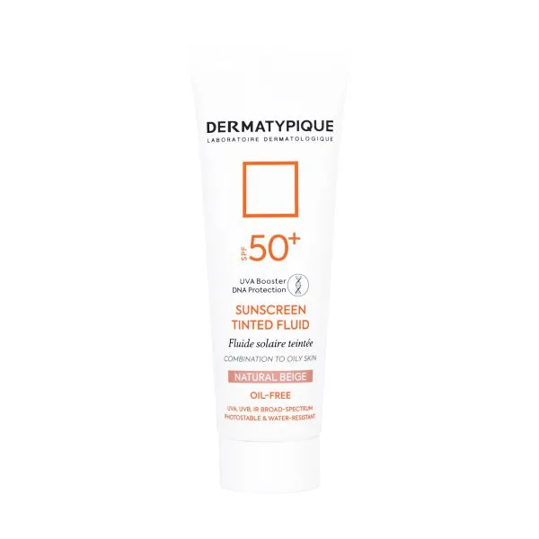 ضد آفتاب فلویید بژ طبیعی پوست مختلط و چرب درماتیپیک SPF50