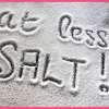 مصرف کمتر نمک
