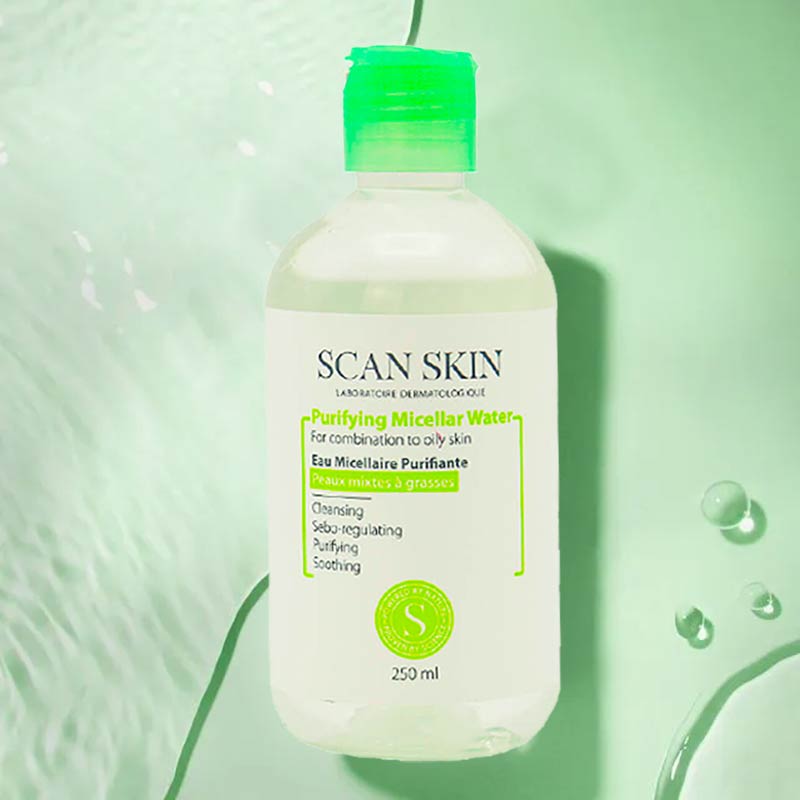 محلول پاک کننده آرایش اسکن اسکین پوست مختلط تا چرب
