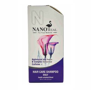 شامپو تقویت کننده و ضد ریزش مو نانو هیل 002