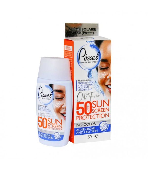 کرم ضد آفتاب بدون رنگ SPF50 پیکسل