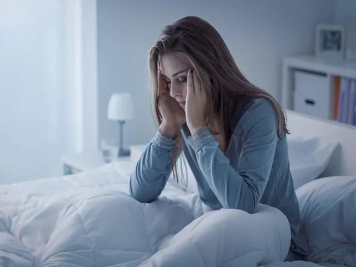 بی‌ خوابی و استرس بالا