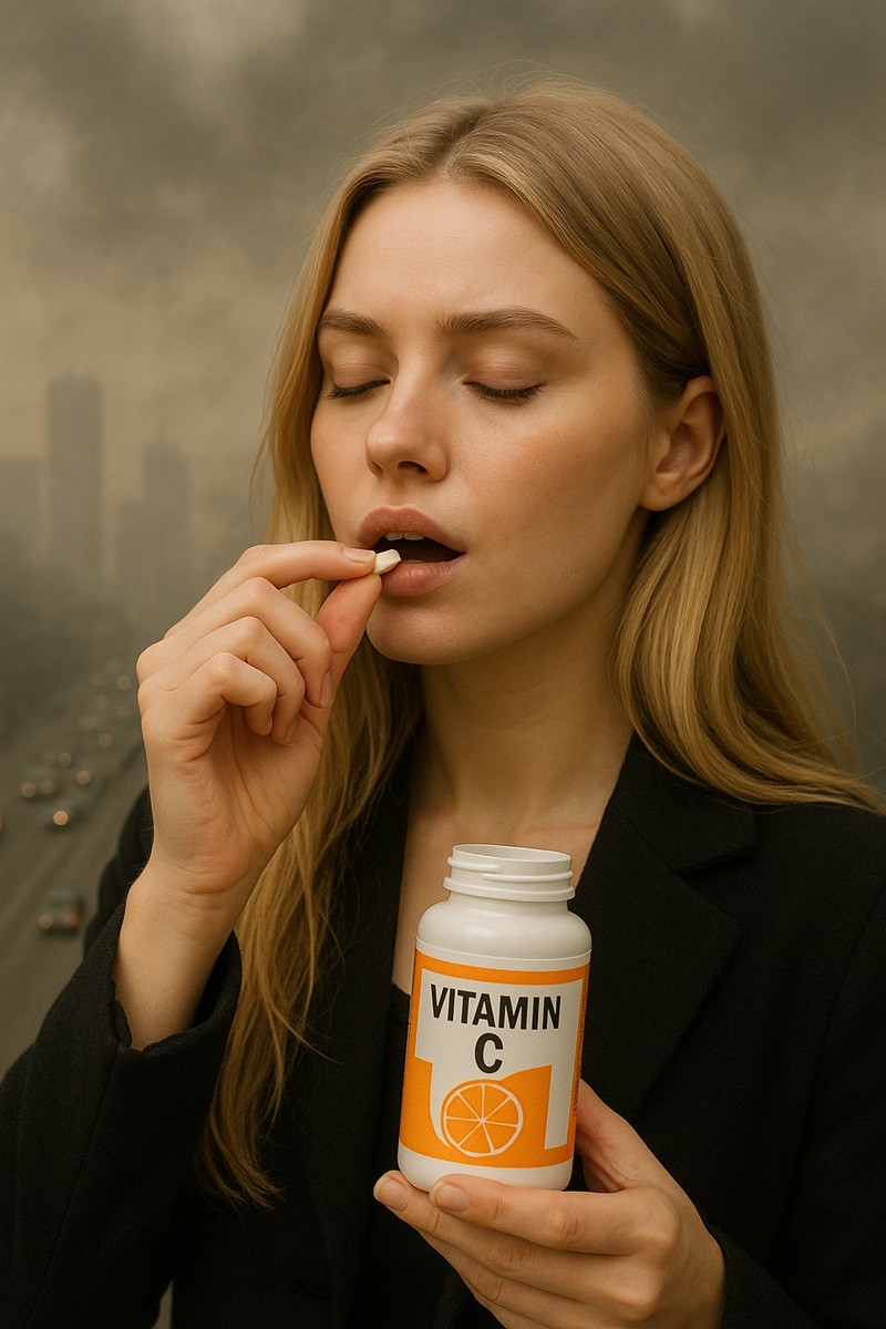 ویتامین C و آلودگی هوا